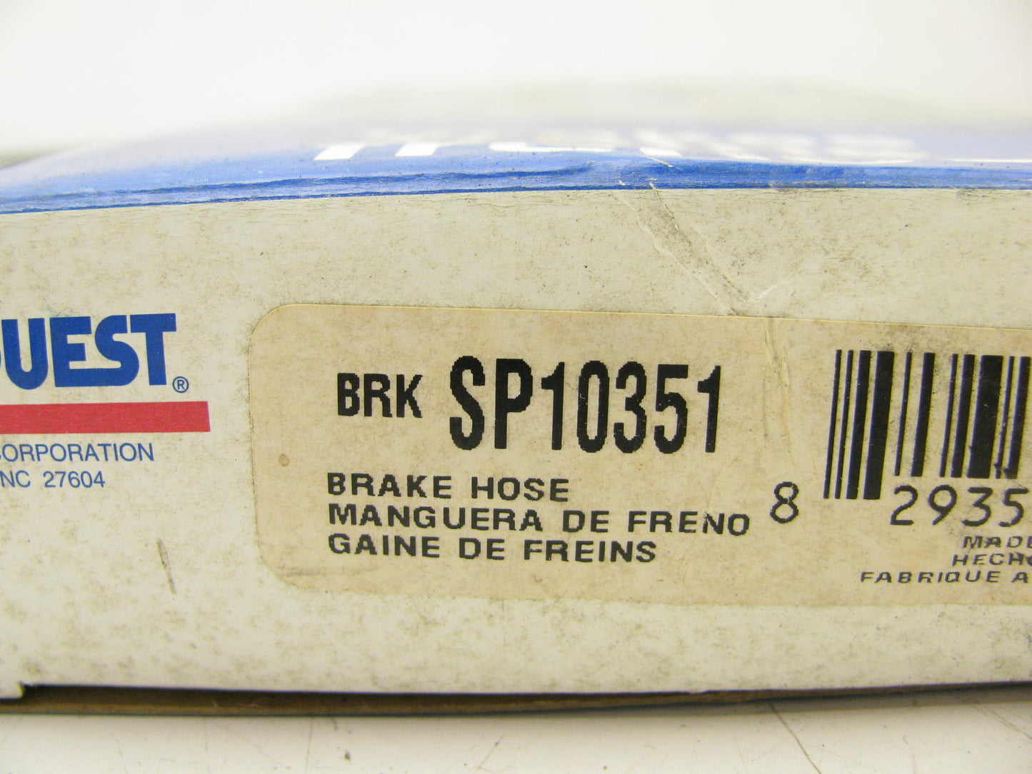 Carquest SP10351 Rear Left Brake Hydraulic Hose For 2002-2006 Nissan Sentra