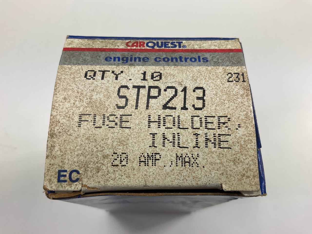 (10) Carquest STP213 Inline Fuse Holders, 20 Amp Max, Use ATO Or ATC Type Fuses
