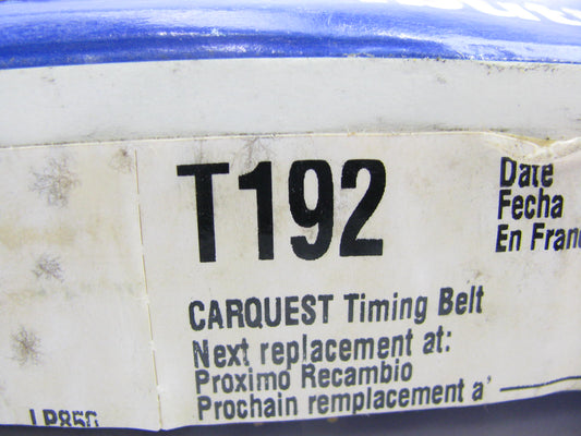 Carquest T192 Engine Timing Belt for 1991-1995 GM 3.4L-V6