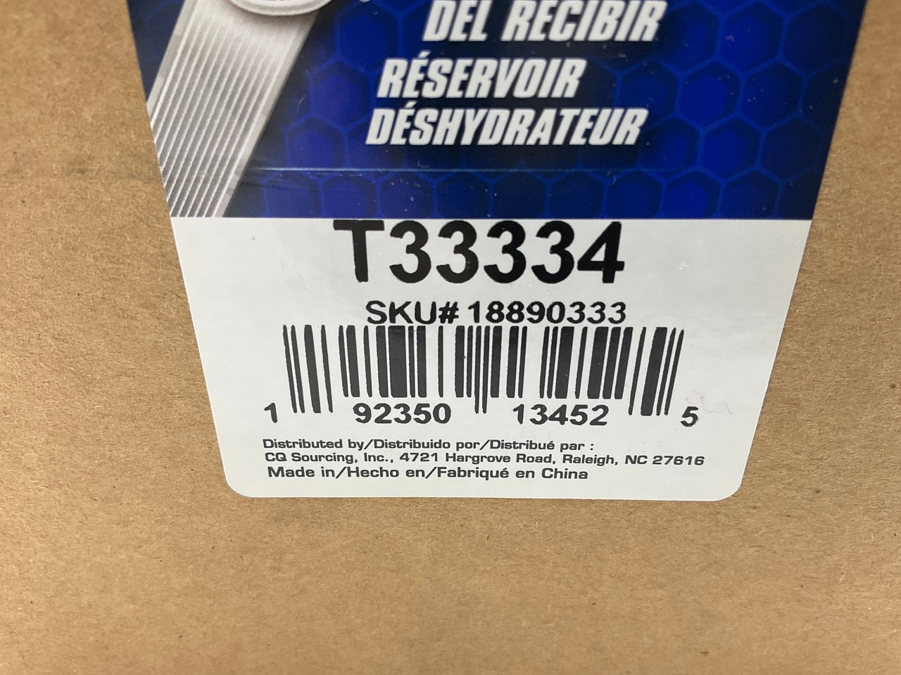 Carquest T33334 A/C Receiver Drier