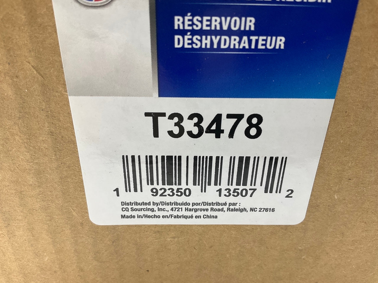 Carquest T33478 A/C Receiver Drier