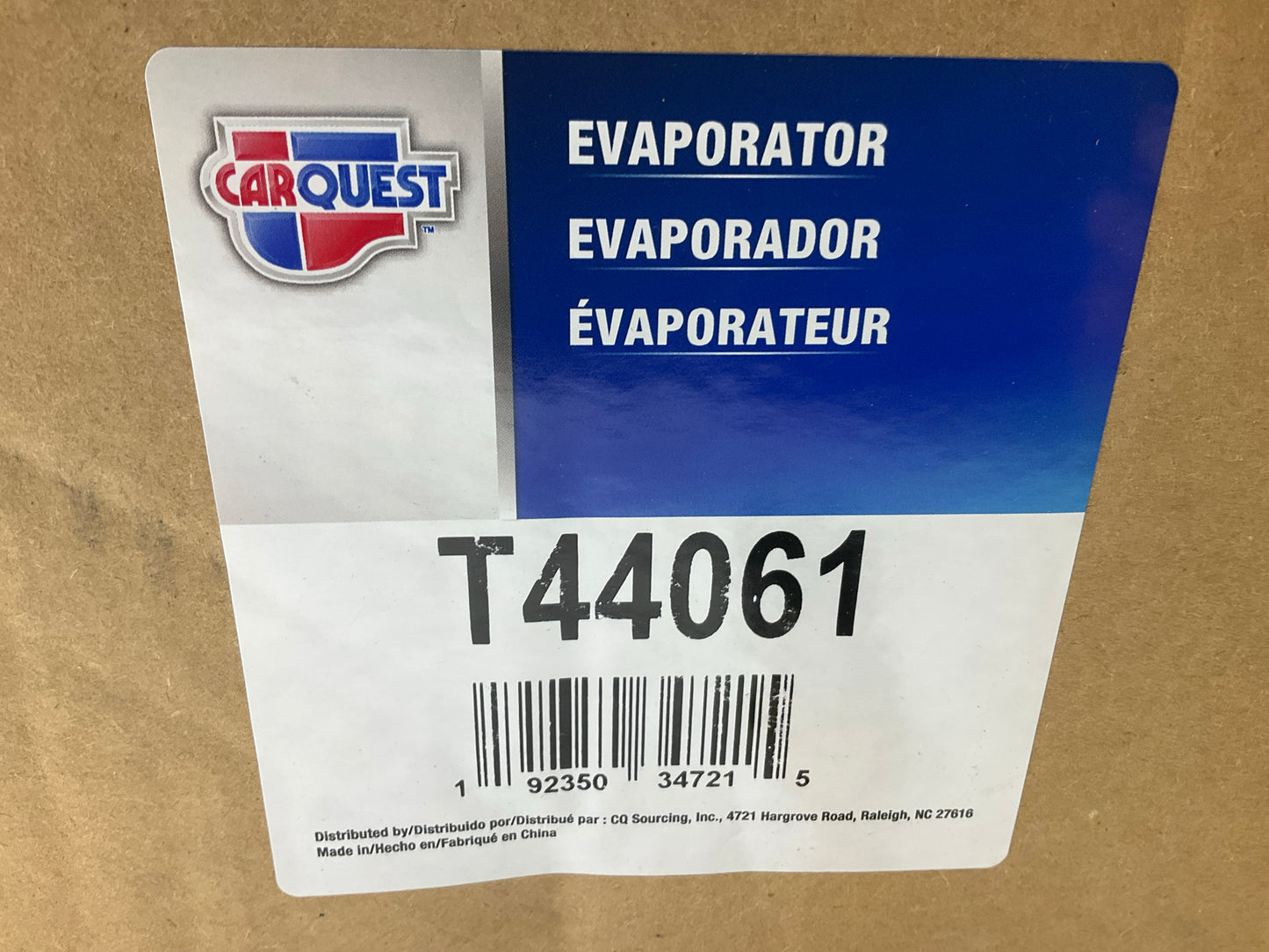 Carquest T44061 A/C Evaporator Core For 2008-2011 Ford Focus