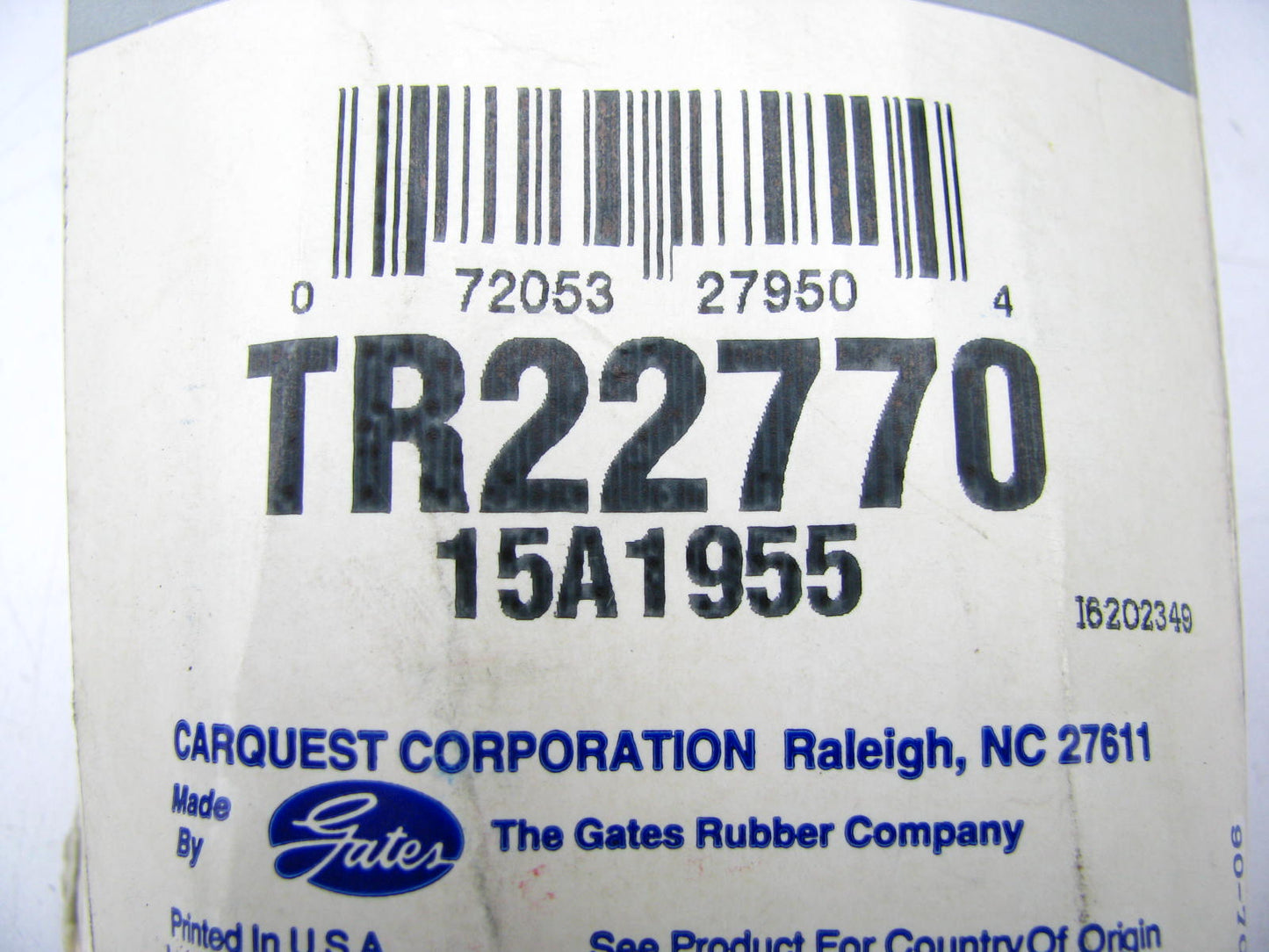Carquest TR22770 Accessory Drive Belt - 0.69'' X 77.58'' - 36 Degree