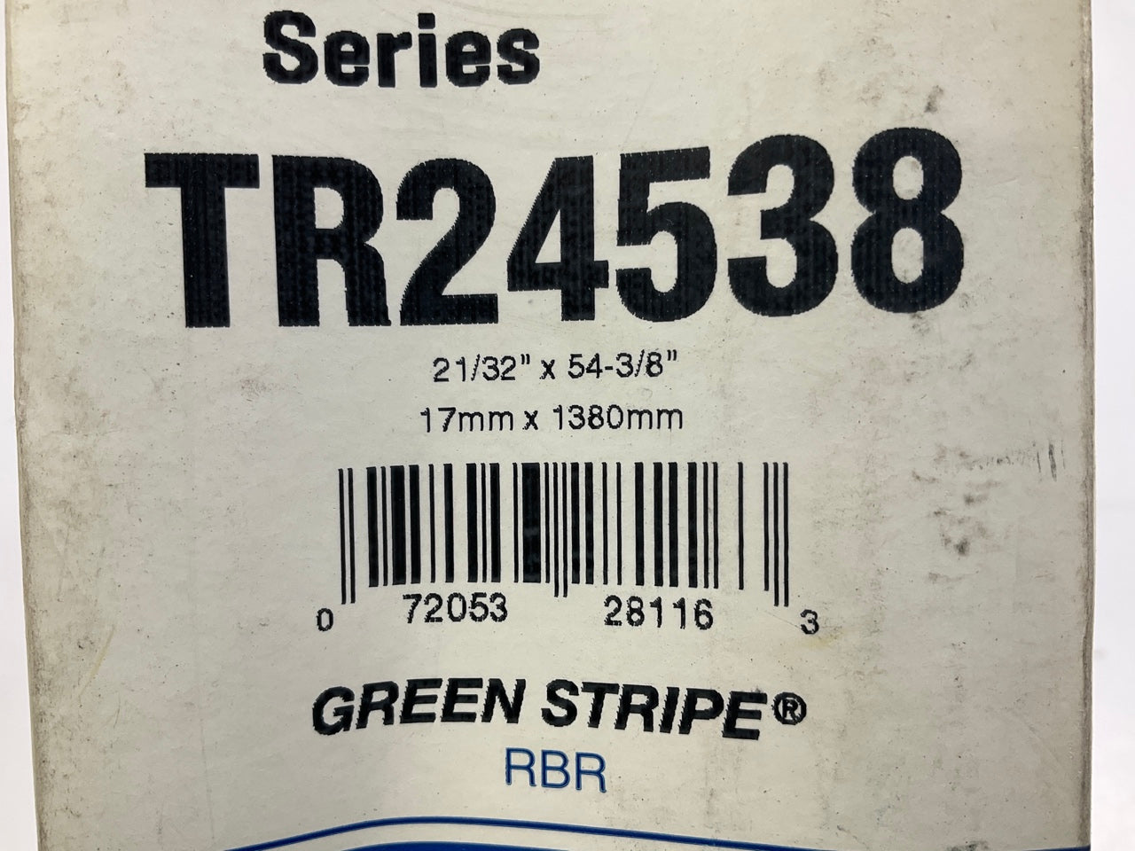 Carquest (made By Gates) TR24538 Accessory Drive Belt - 0.75'' X 54.29'' 36 Degree