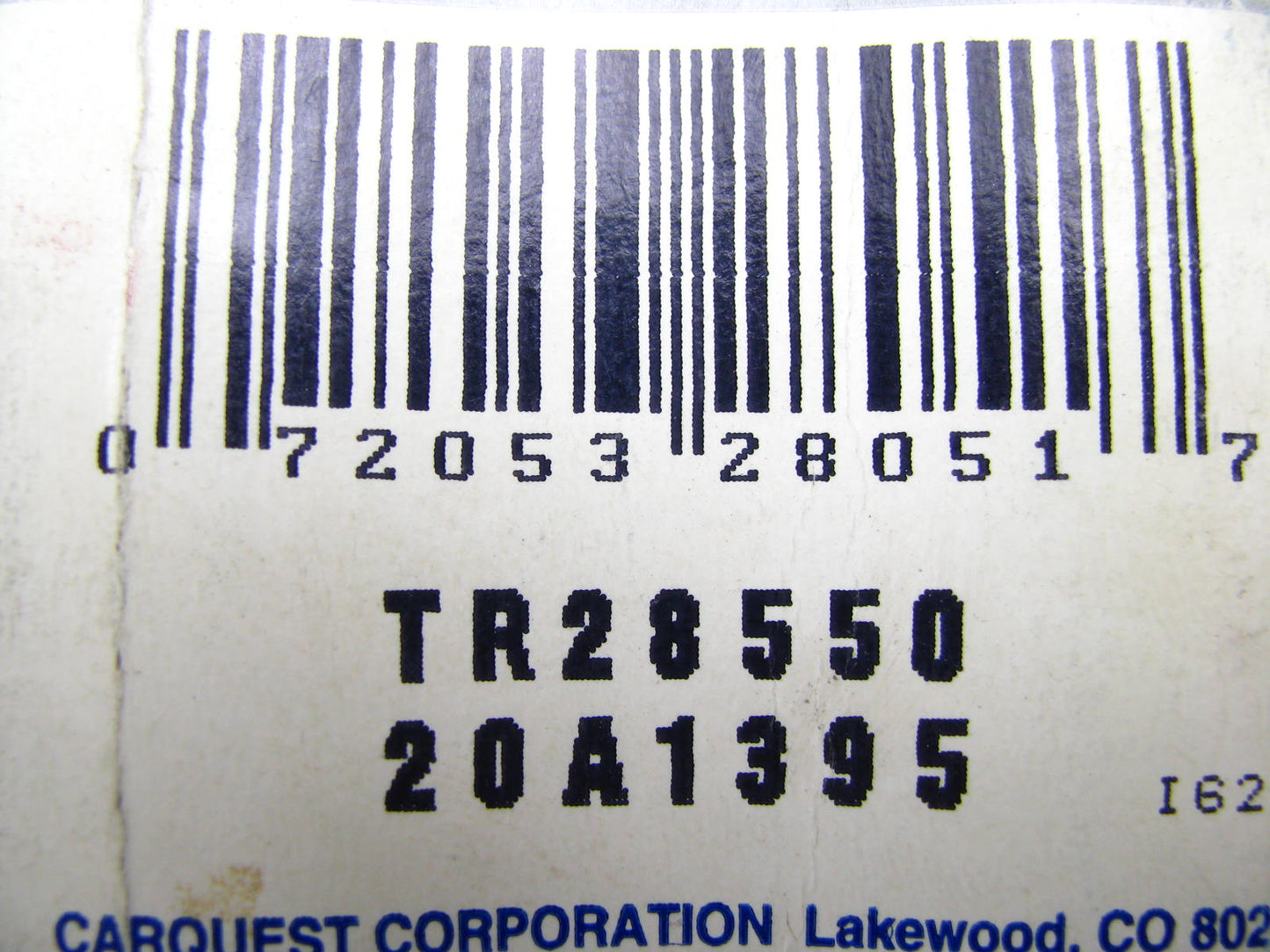 Carquest TR28550 Accessory Drive Belt - 0.875'' X 55.64'' - 36 Degree