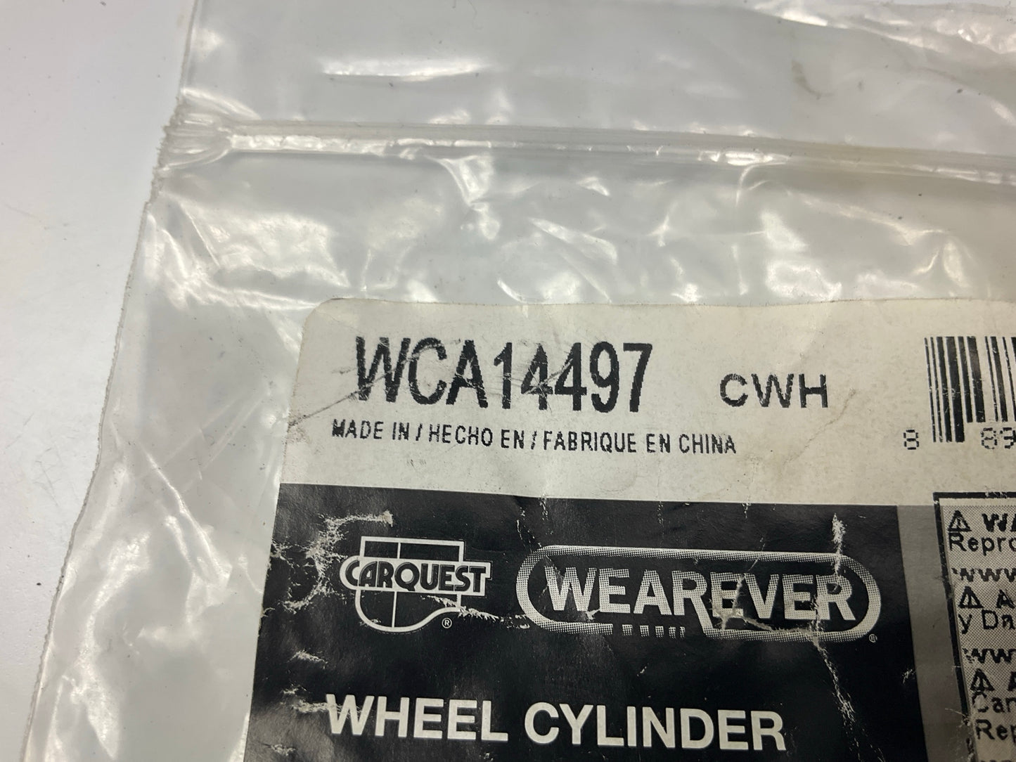 Carquest WCA14497 Rear Drum Brake Wheel Cylinder