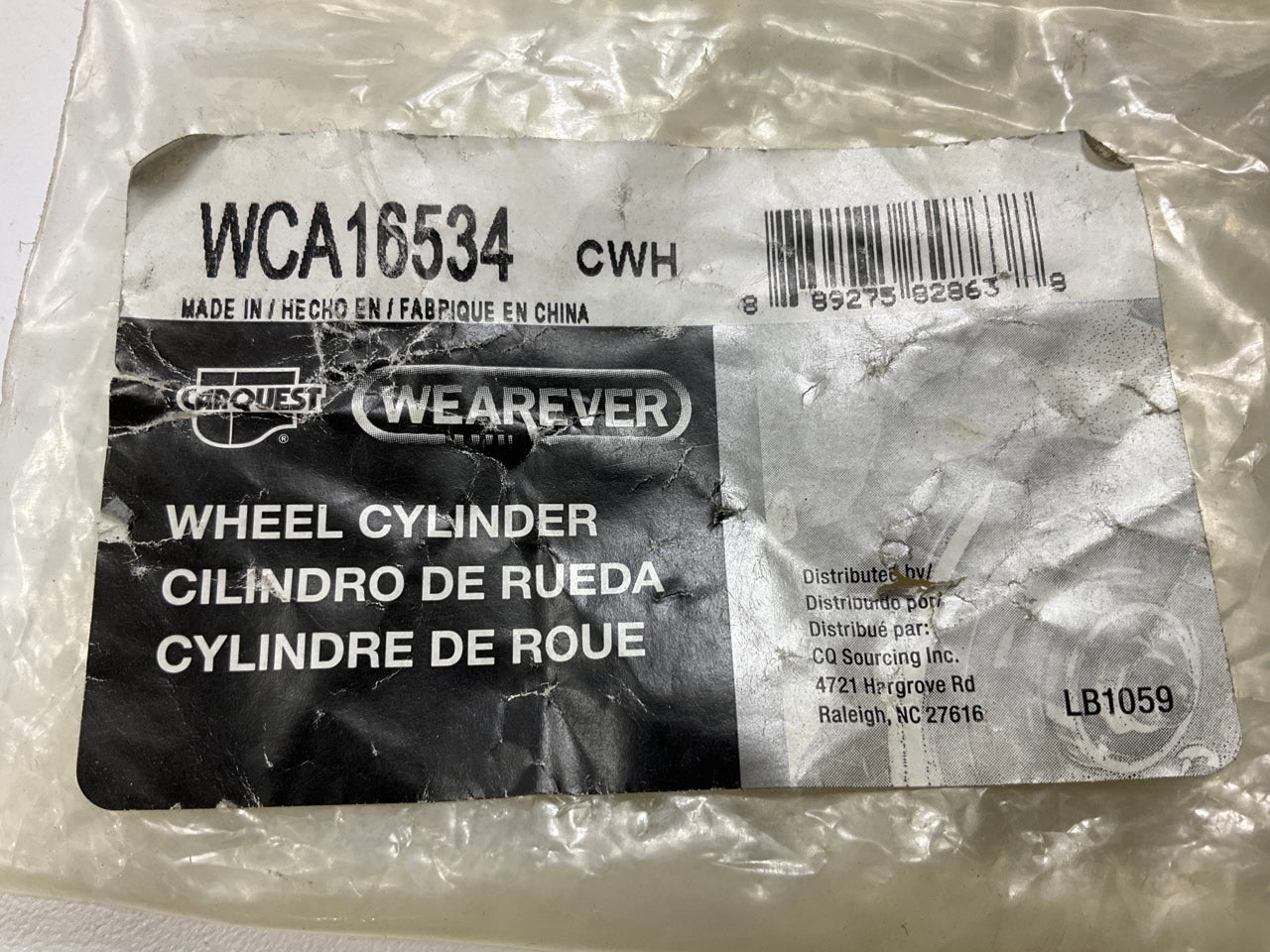 Carquest WCA16534 Front Drum Brake Wheel Cylinder