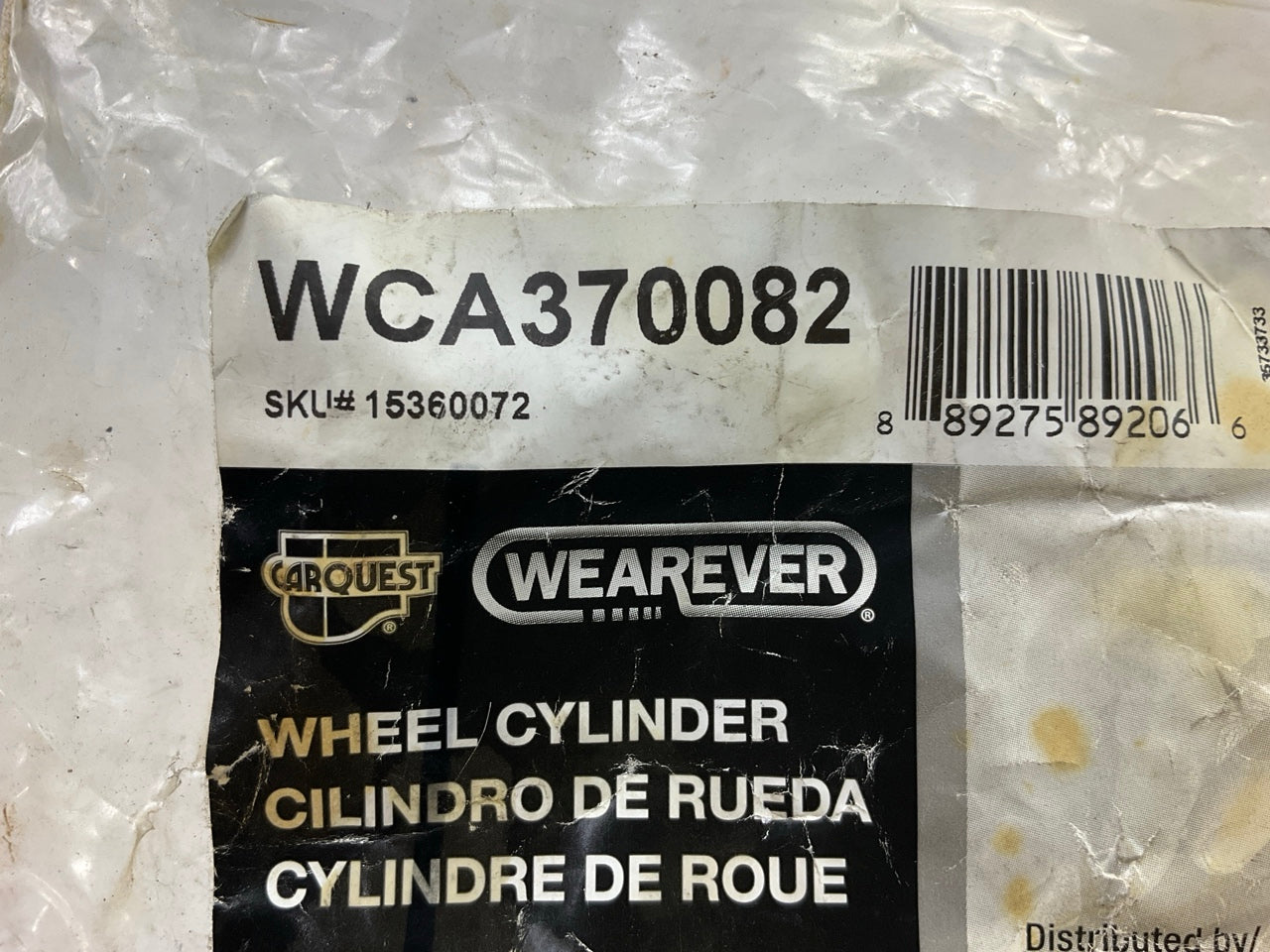Carquest WCA370082 Rear Drum Brake Wheel Cylinder