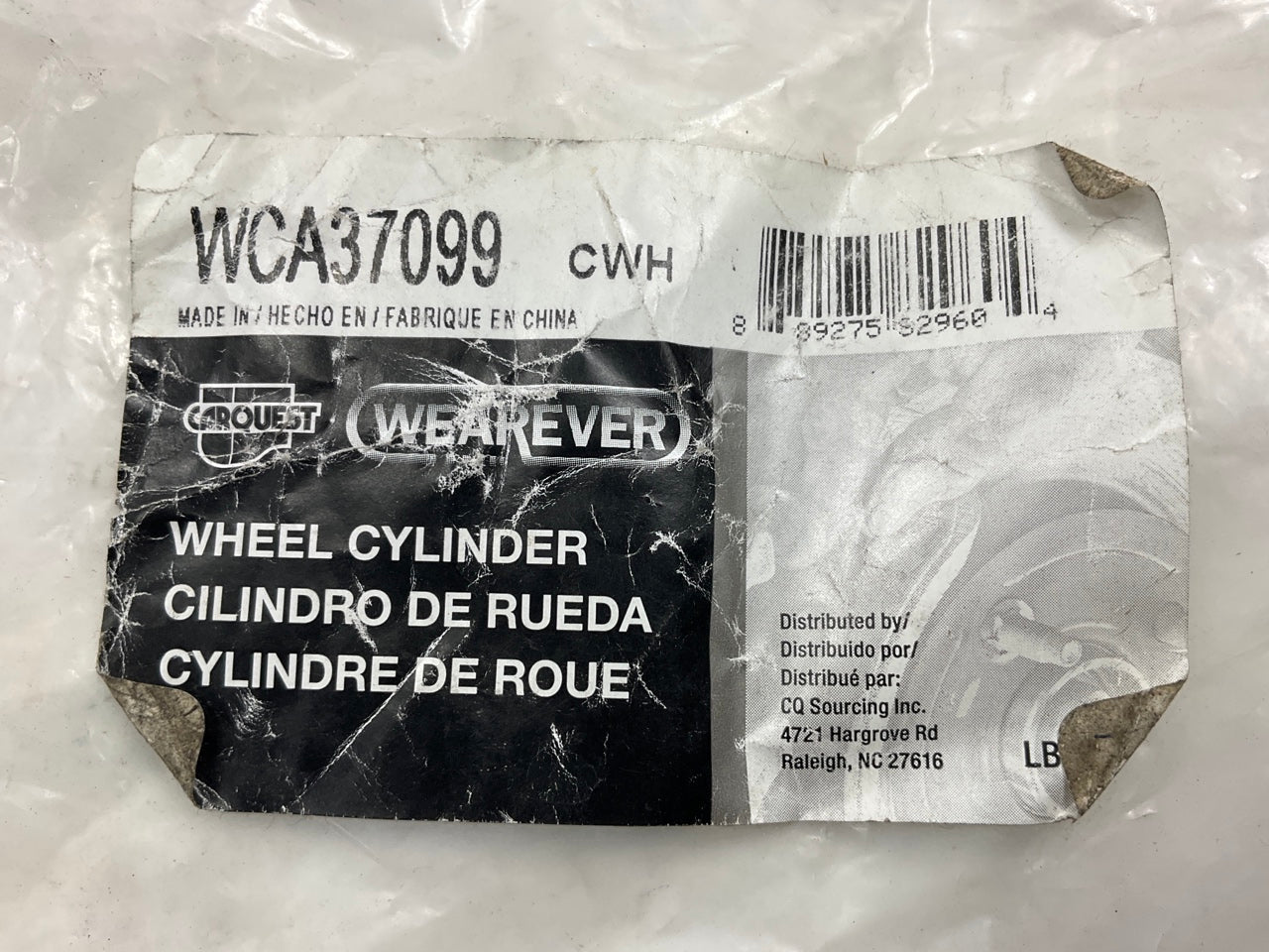 Carquest WCA37099 Rear Drum Brake Wheel Cylinder