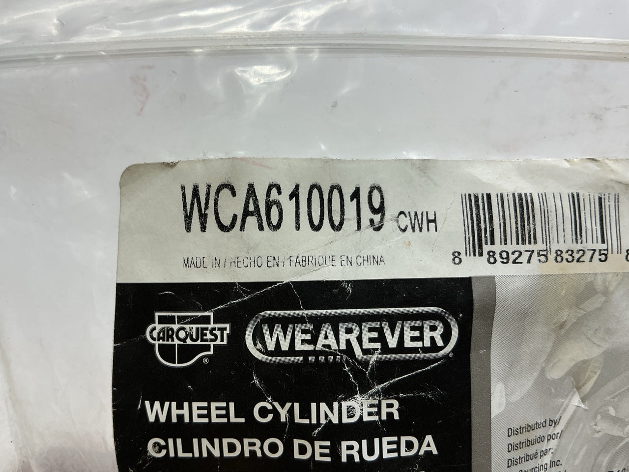 Carquest WCA610019 Rear Right Drum Brake Wheel Cylinder For 99-01 Honda Odyssey