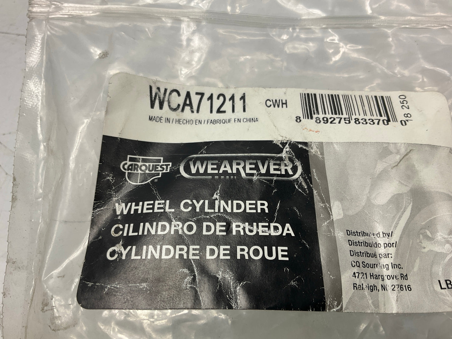 Carquest WCA71211 Front Right Drum Brake Wheel Cylinder