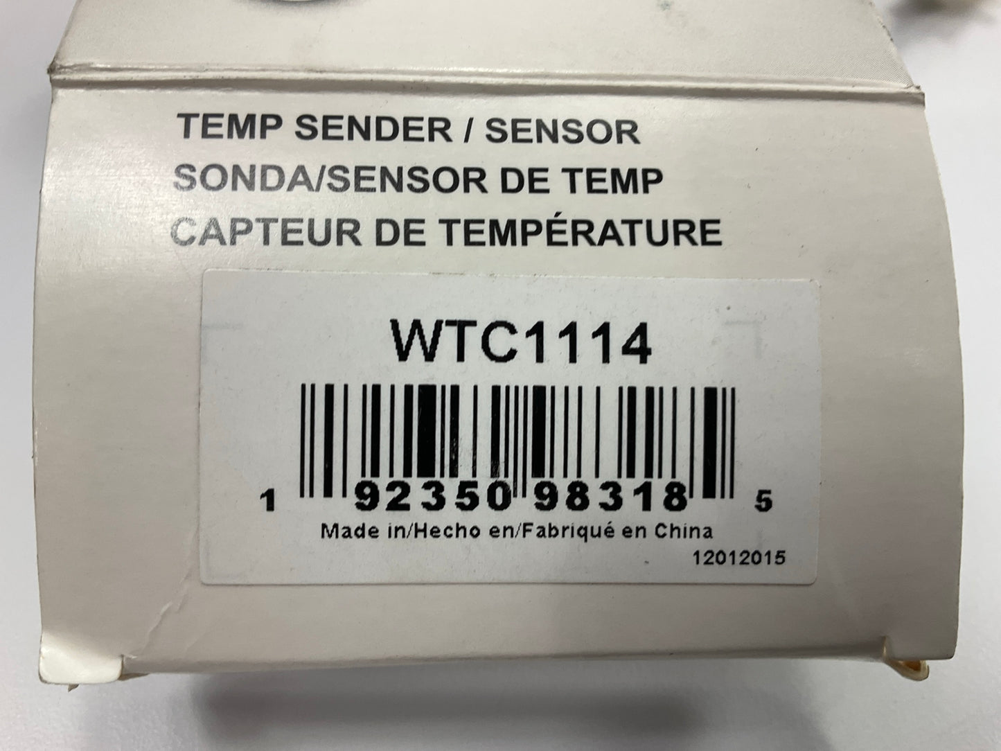 Carquest WTC1114 Engine Coolant Temperature Sensor Sender Switch