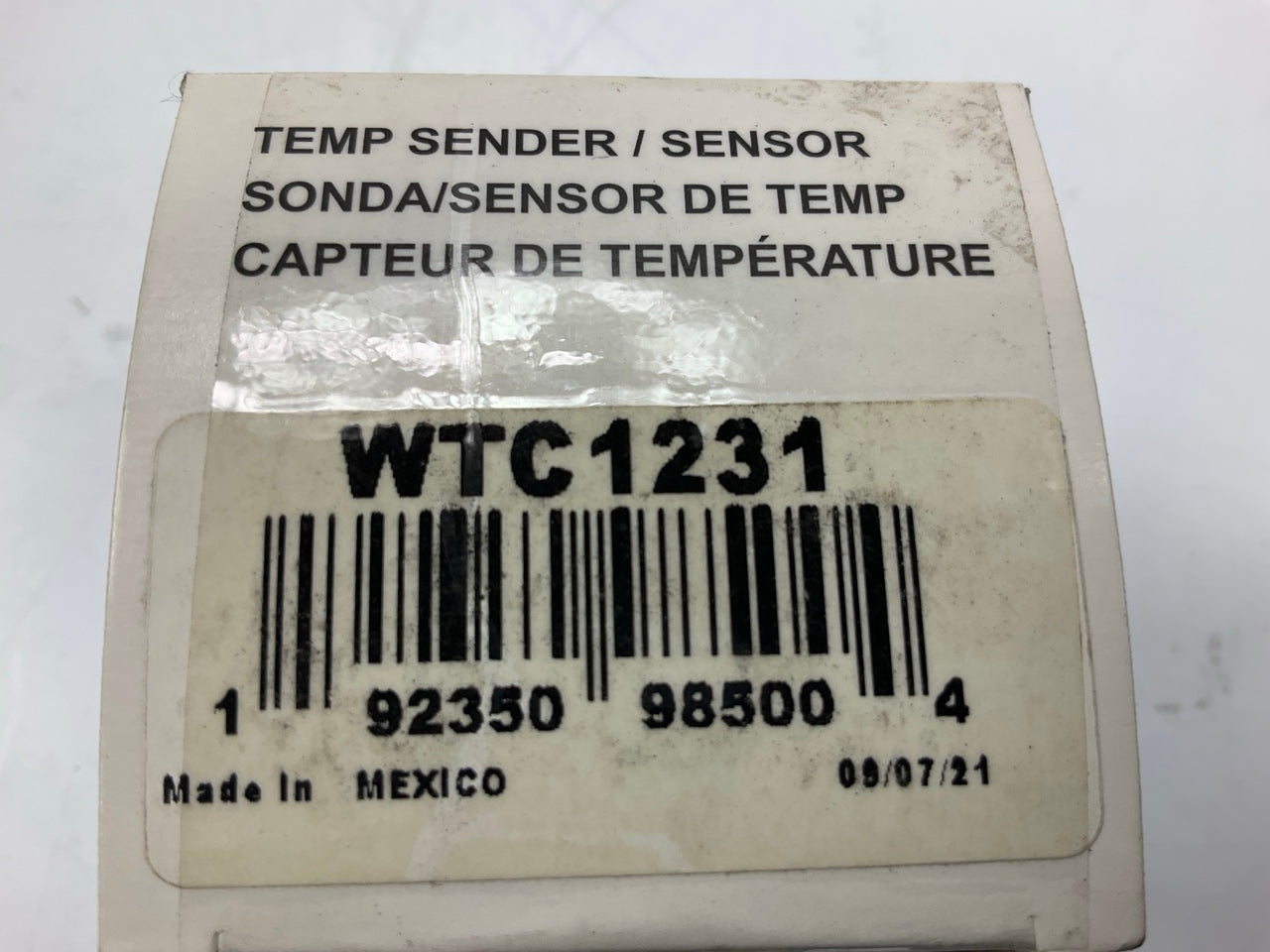 Carquest WTC1231 Coolant Temperature Sensor Sender Switch