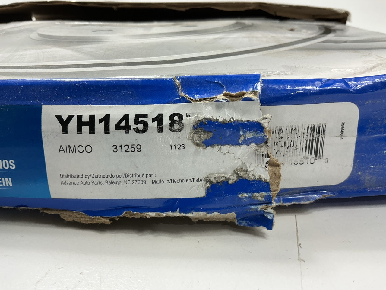 Carquest YH145187 Front Disc Brake Rotor For 1998-2004 Nissan Frontier