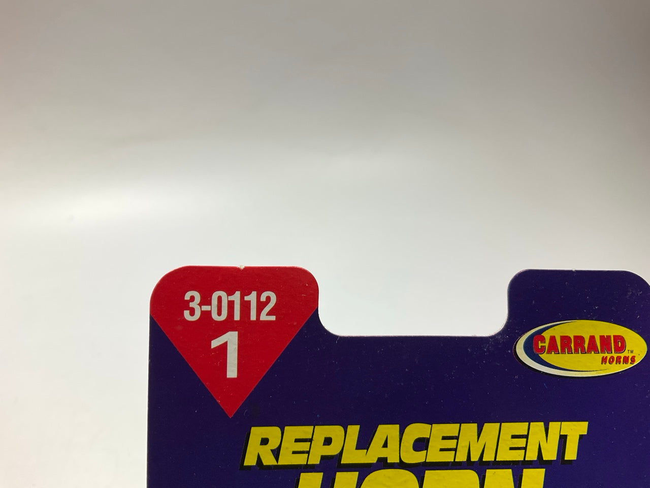 Carrand 3-0112 Replacement 12V Horn - Hi Note - 125 Decibels