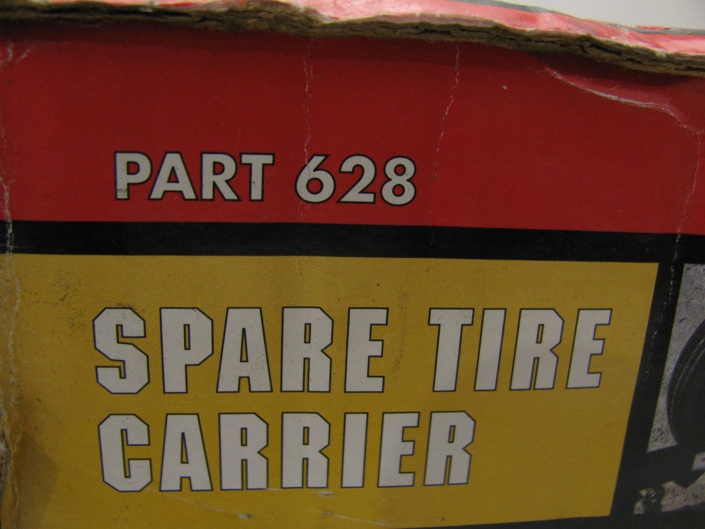 Carry-On Trailer 628 Spare Tire Mount 8 In., To 15 In. Tires 5-bolt Hole Pattern