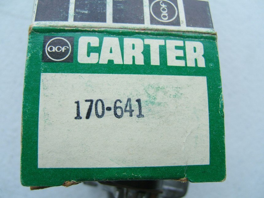 Carter 170-641 Carburetor Choke Thermostat For 1972 Pontiac W/ Carb # 7042071