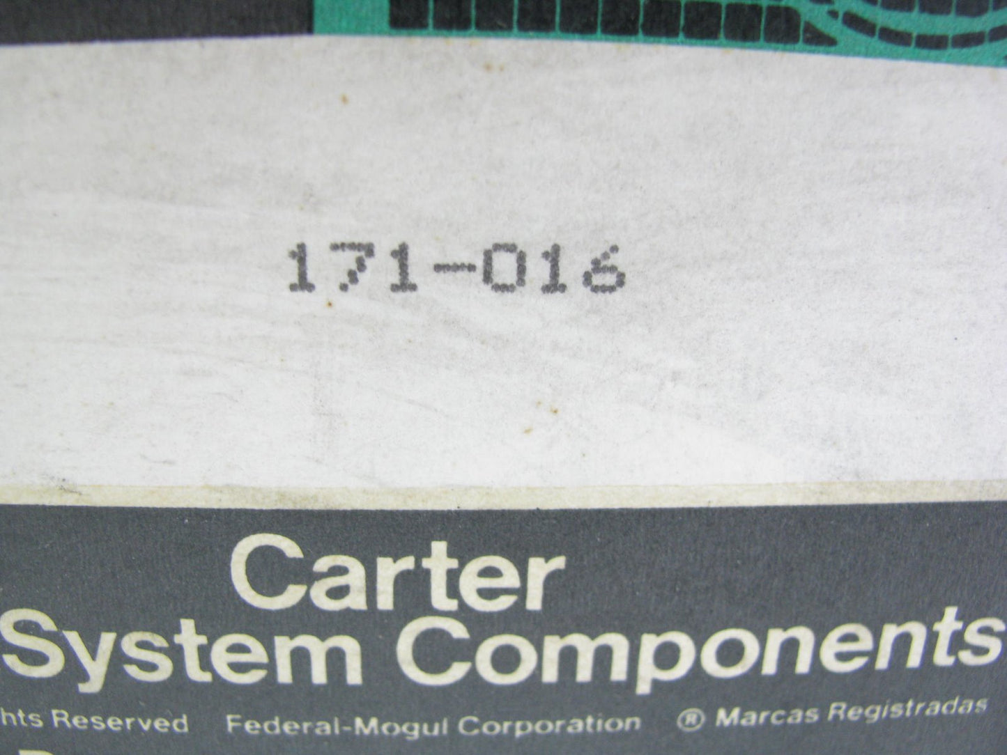 Carter 171-016 Smog Air Pump Check Valve Tube