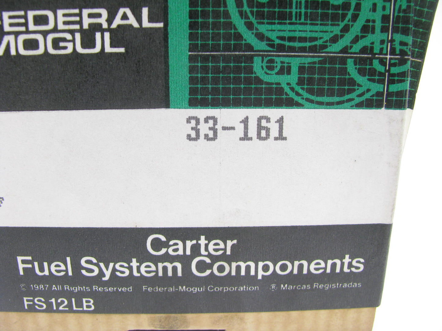 Exhaust Gas Recirculation (EGR) Valve-EGR Valve Carter 33-161- E5PE-9H473-H2A
