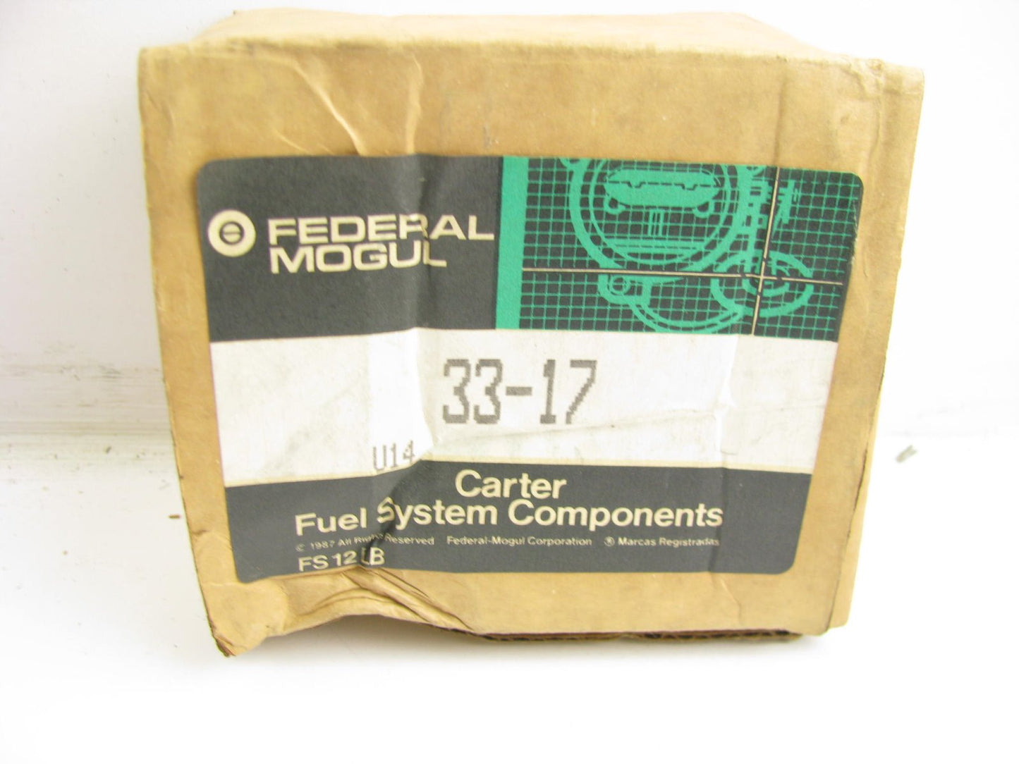 Carter 33-17 EGR Valve For 1974-1981 Chrysler 198 225 L6