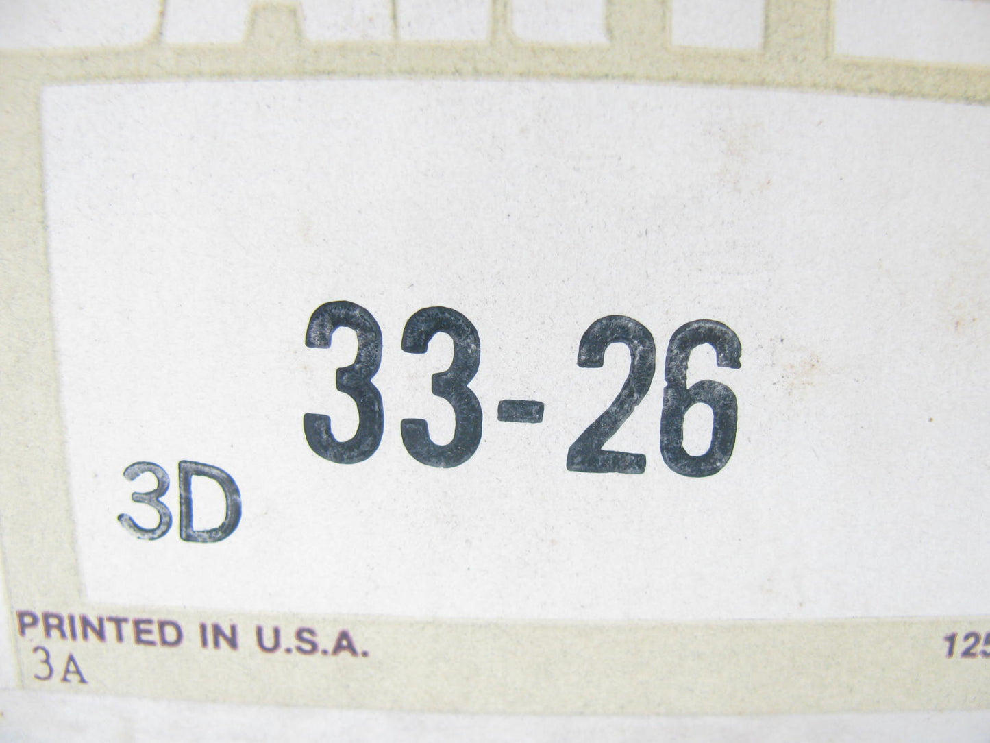 Carter 33-26 EGR Valve