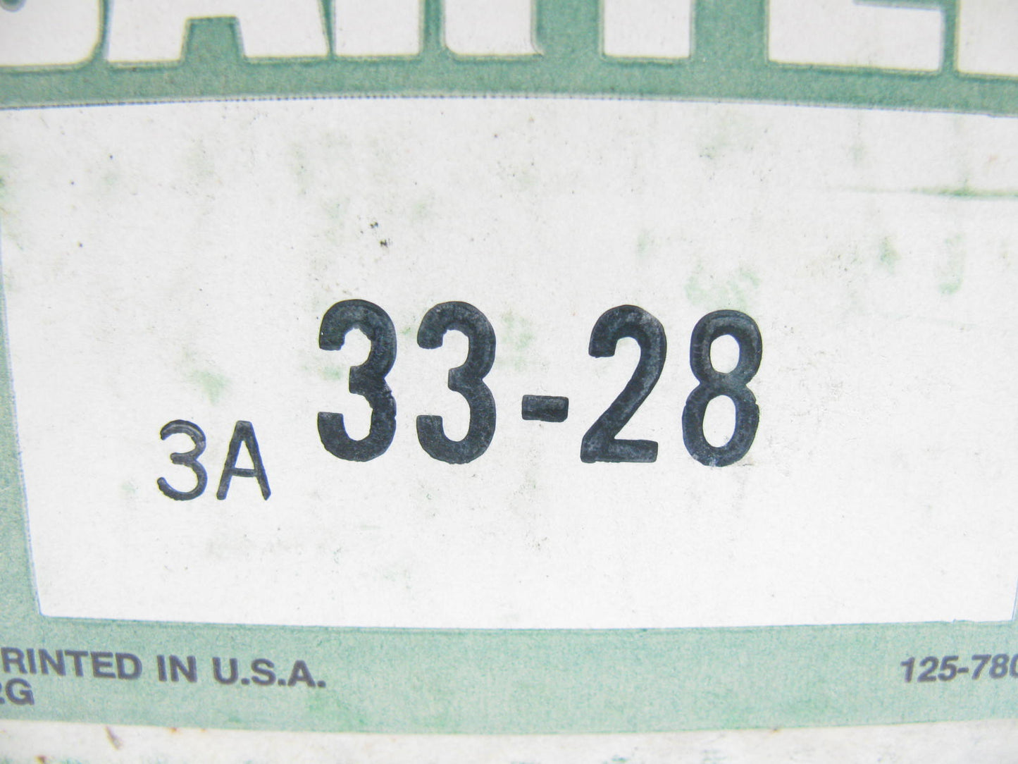Carter 33-28 EGR Valve