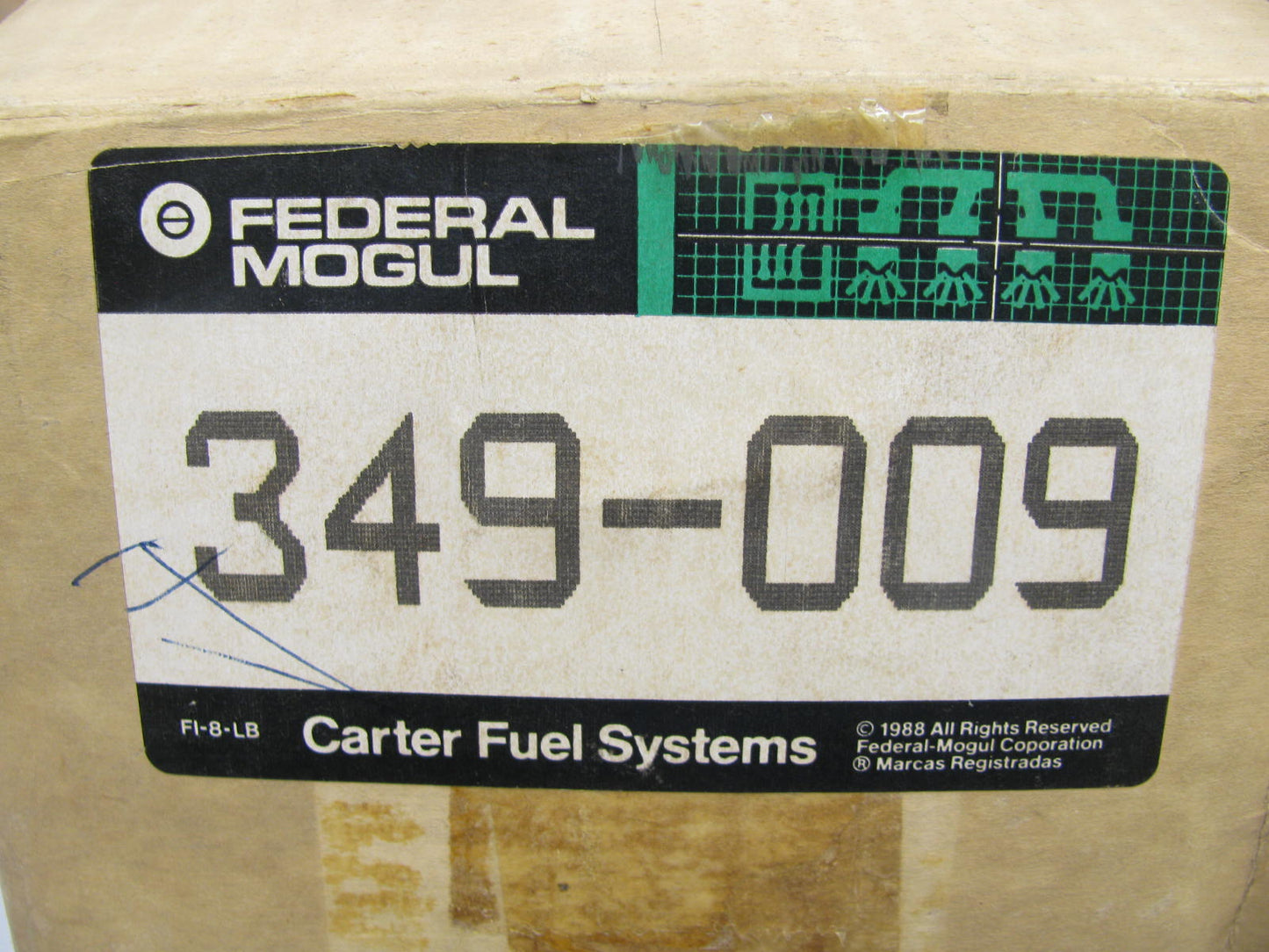 REMAN Carter Fuel Injection Air Flow Meter MAF Sensor For 1985-1987 Subaru XT