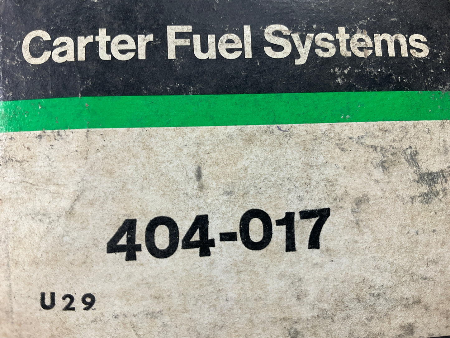 NO SEALS Carter 404-017 Fuel Injection Fuel Pressure Regulator (w/o TURBO Only)