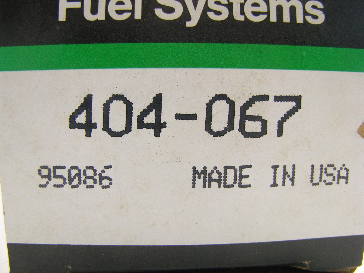 Carter 404-067 Fuel Pressure Regulator - 1989-1994 Geo Tracker 1.6L SOHC