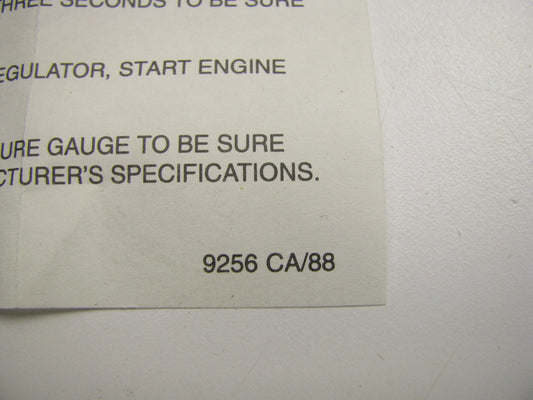 Carter 404-103 Stock Fuel Pressure Regulator (Naturally Aspirated Engines Only)