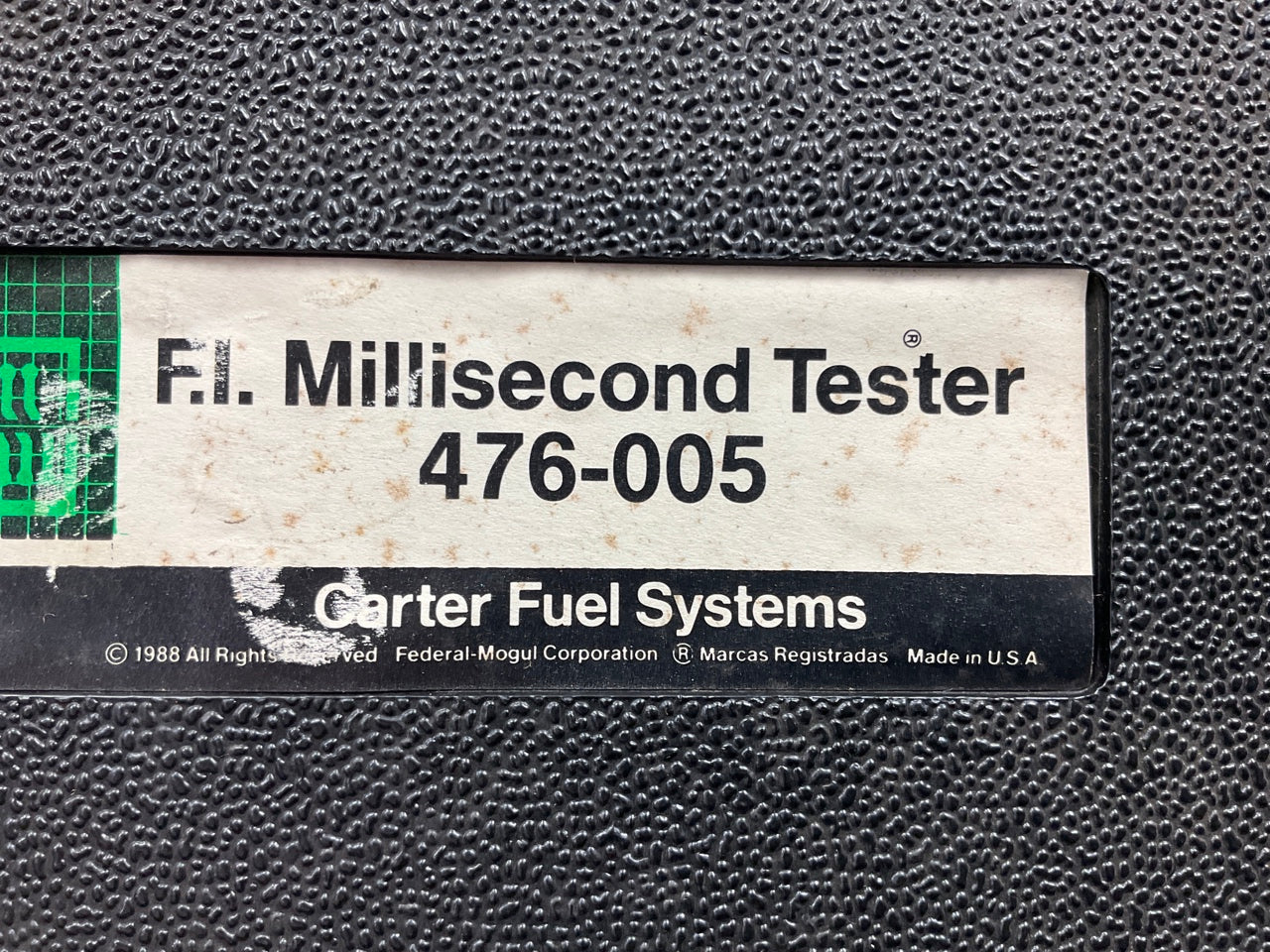 DAMAGED Box - RAMCHEKTOR Model 8192 Digital Fuel Injector Analyzer 476-005