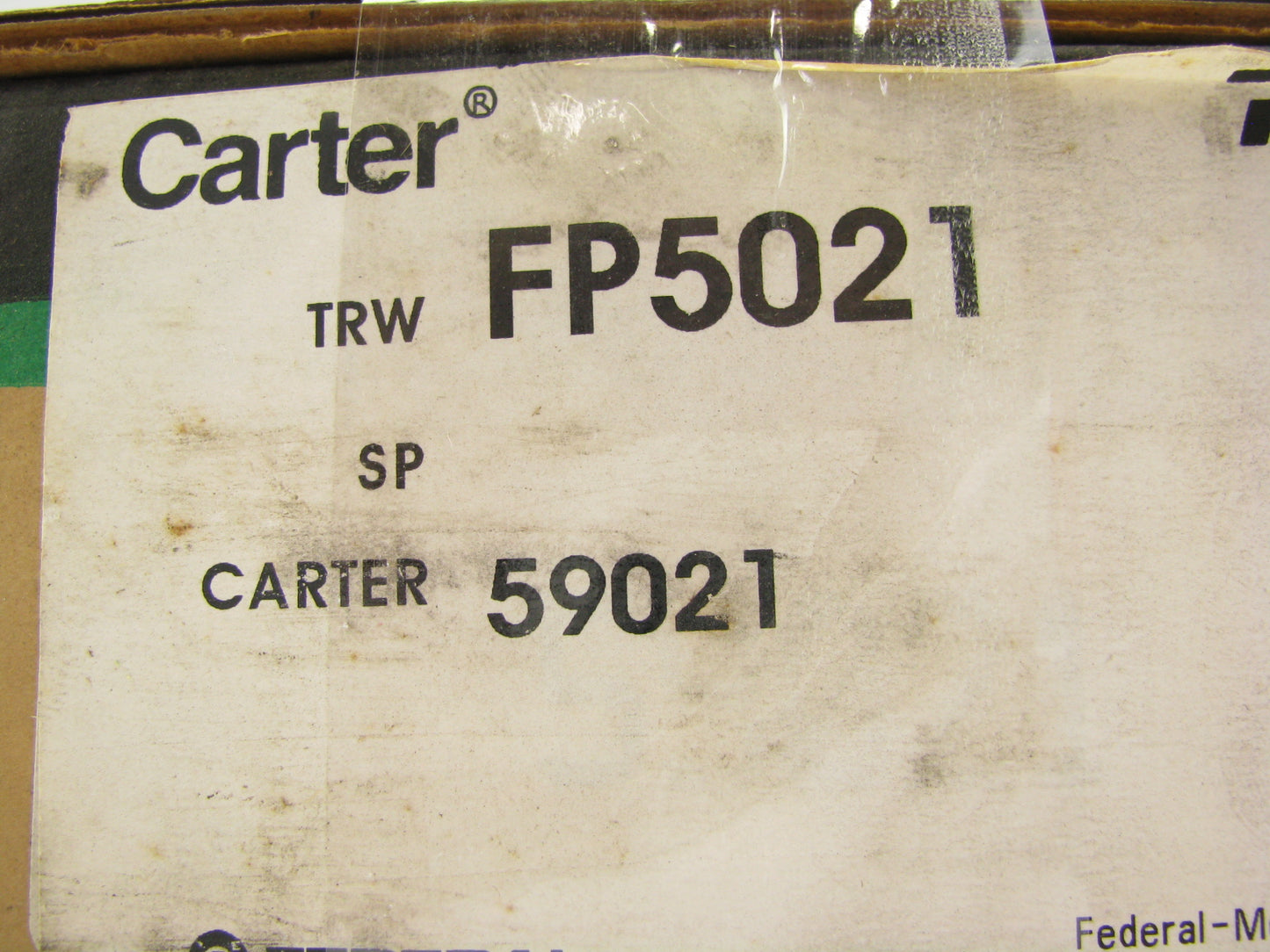 Mack E6 Engine Water Pump Rebuild Repair Kit - Carter 59021 / Mack 202SB38