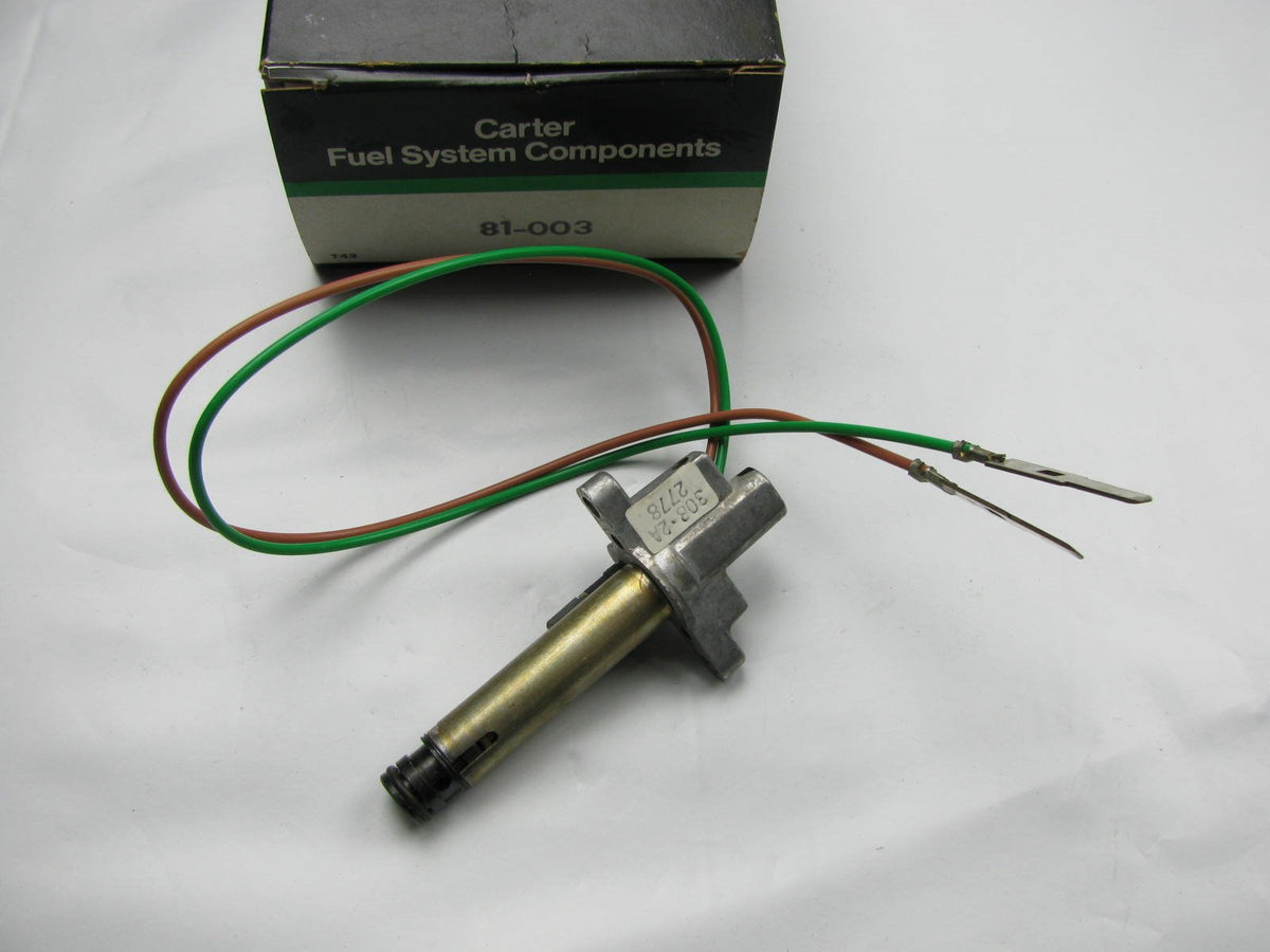 Carter 81-003 Carburetor Mixture Control Solenoid For 1981-1982 Chrysler 2.2L-L4