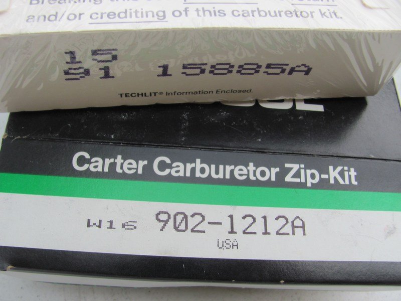 Carter 902-1212A Carburetor Rebuild Kit - Rochester E2ME DUALJET