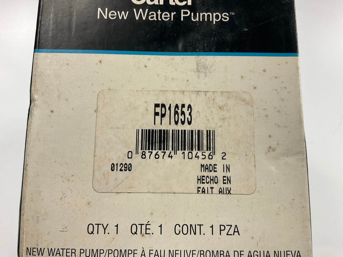 Carter FP1653 Water Pump - 1980-1981 Toyota Celica 2.6L, 1980-1982 Cressida 2.8L