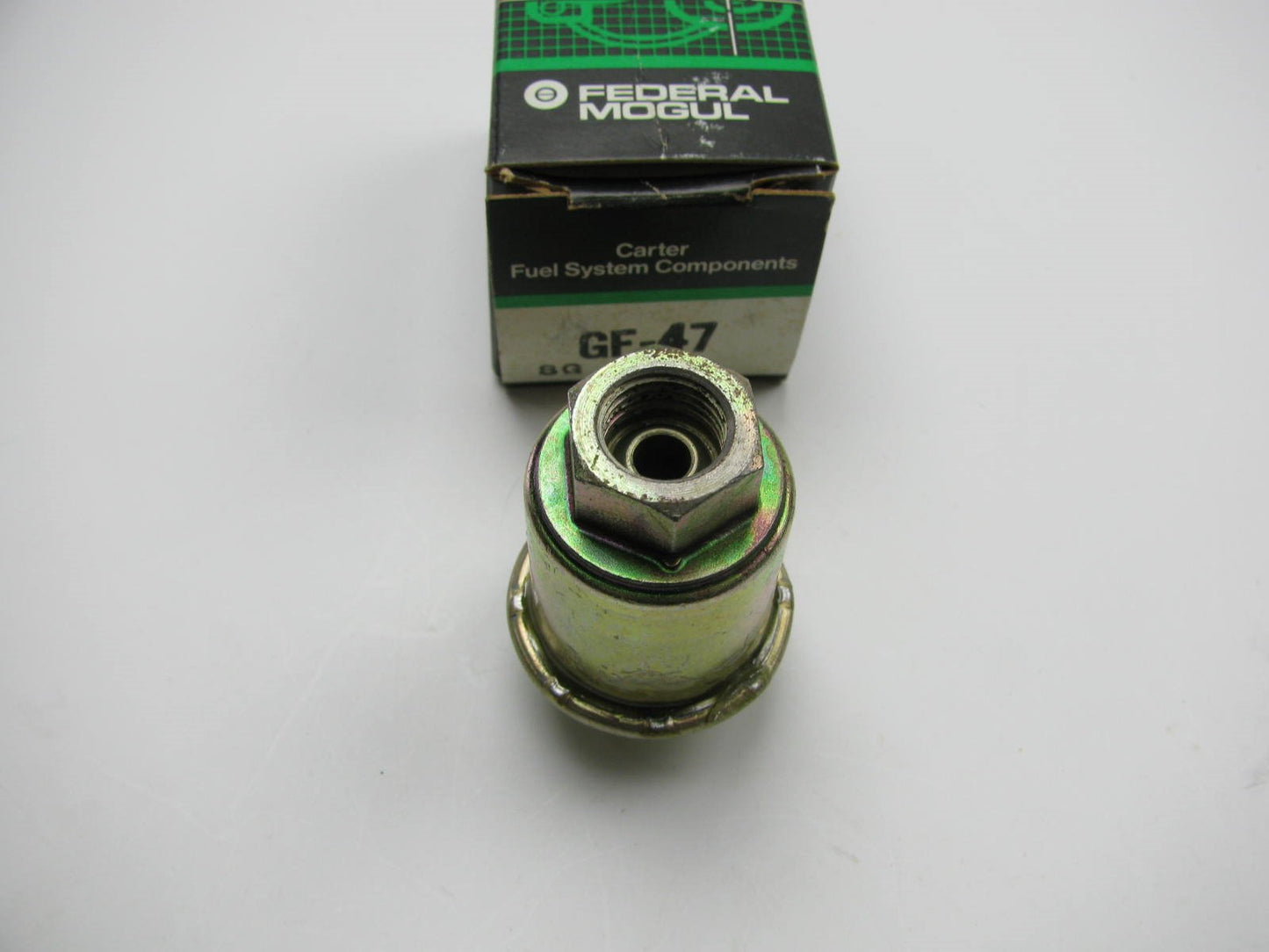 Carter GF47 Fuel Filter Replaces OEM Ford # E0ZZ-9155-A.