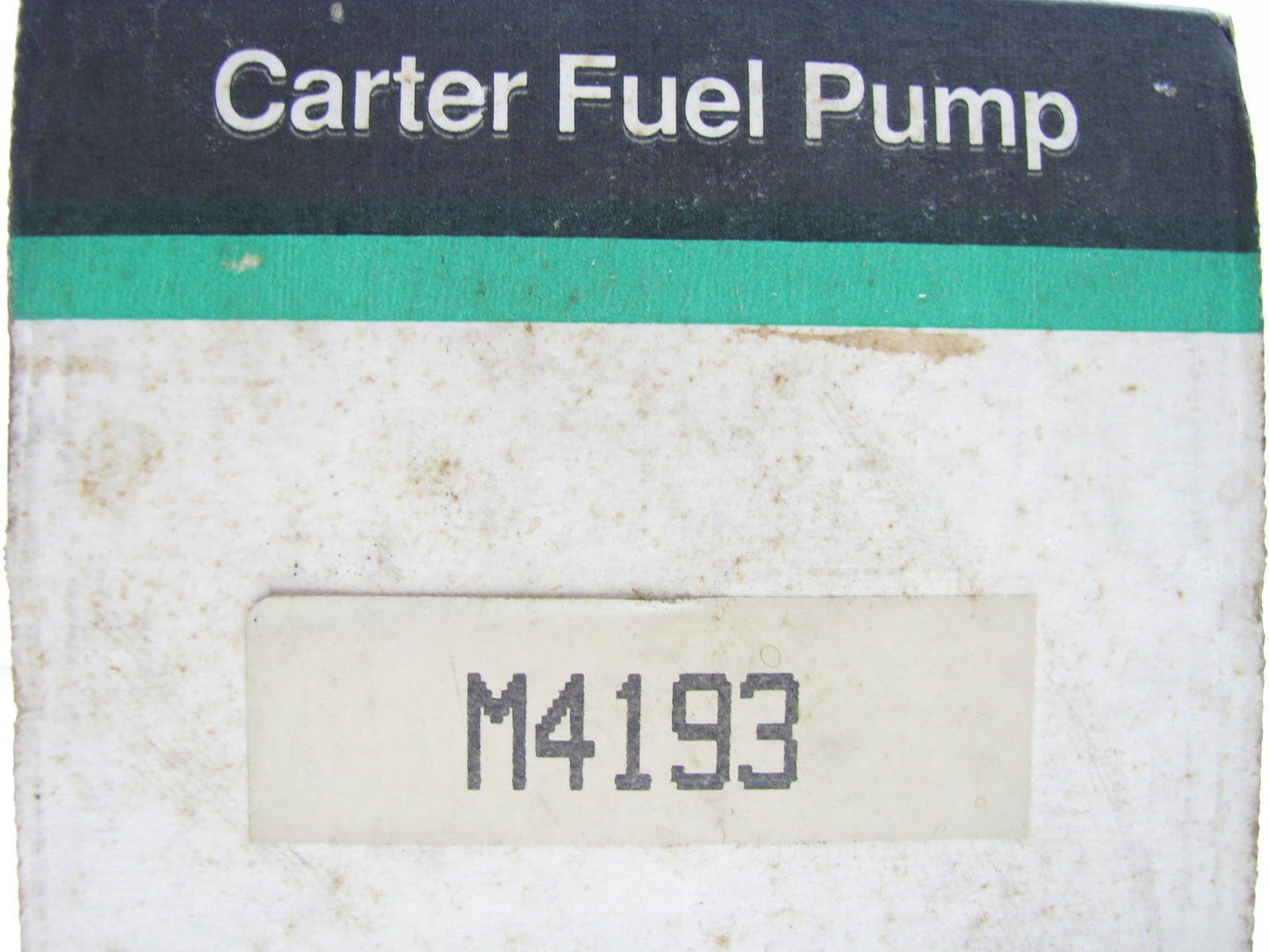 Carter M4193 Mechanical Fuel Pump For 1967-1969 Ford 289 302 V8