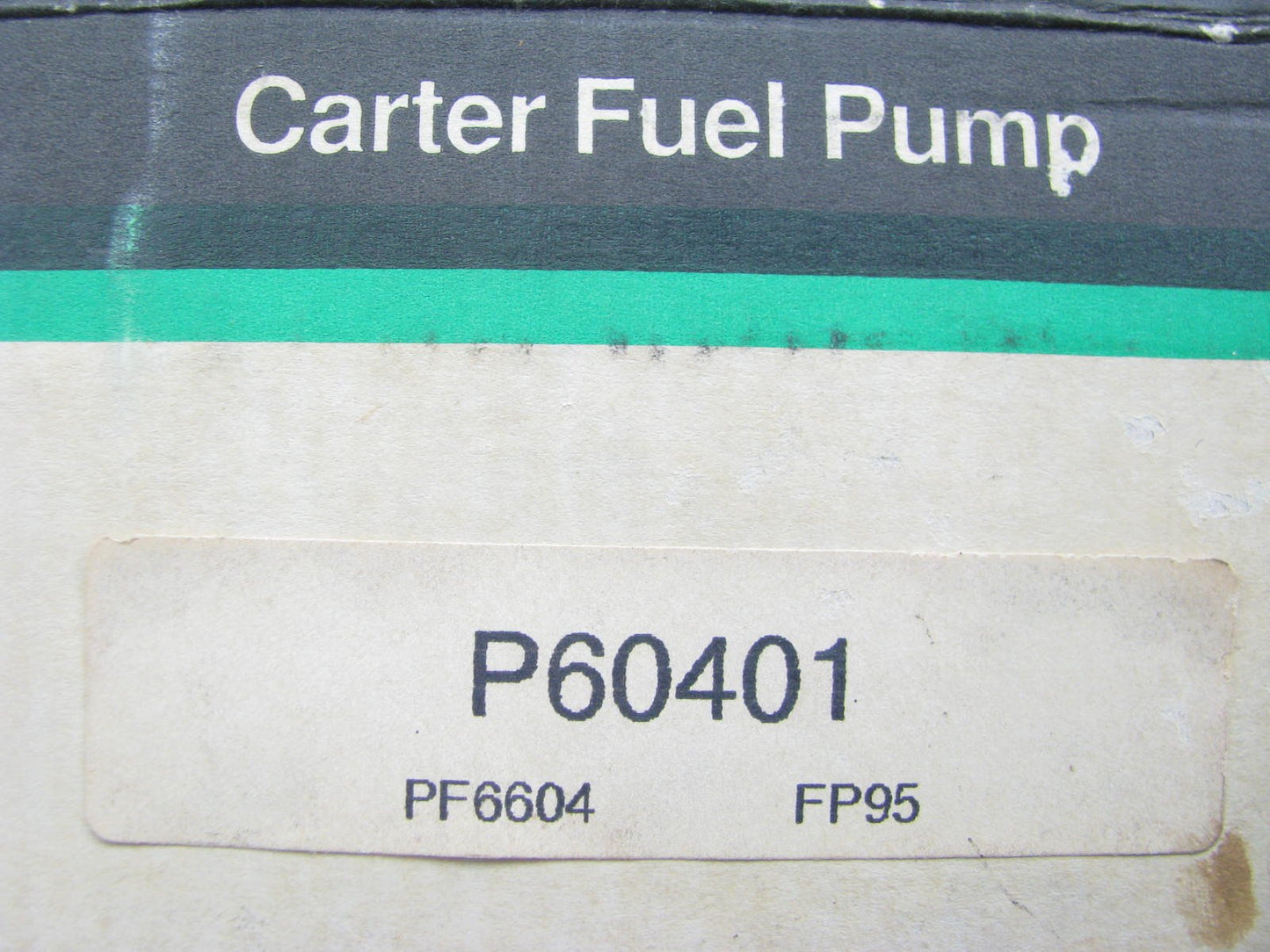 Carter P60401 Electric TBI Fuel Pump