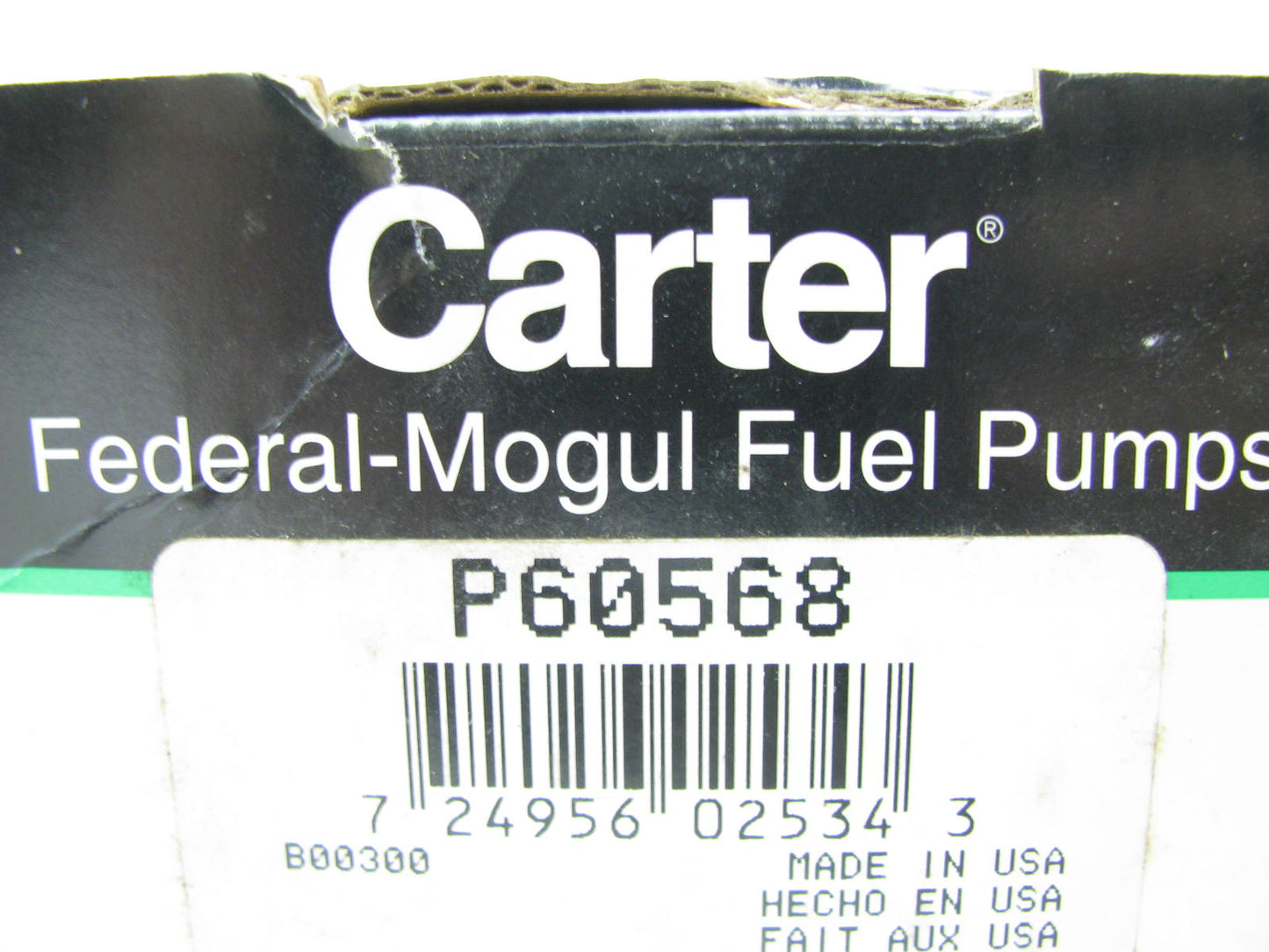 Carter P60568 Electric Fuel Pump - Made In USA 1982-1984 Chevrolet Corvette