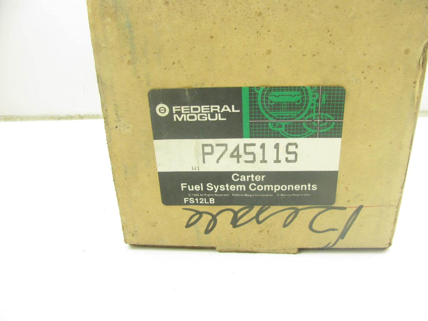 Carter P74511S Electric Fuel Pump (W/O Elec. Inst. Panel ONLY)