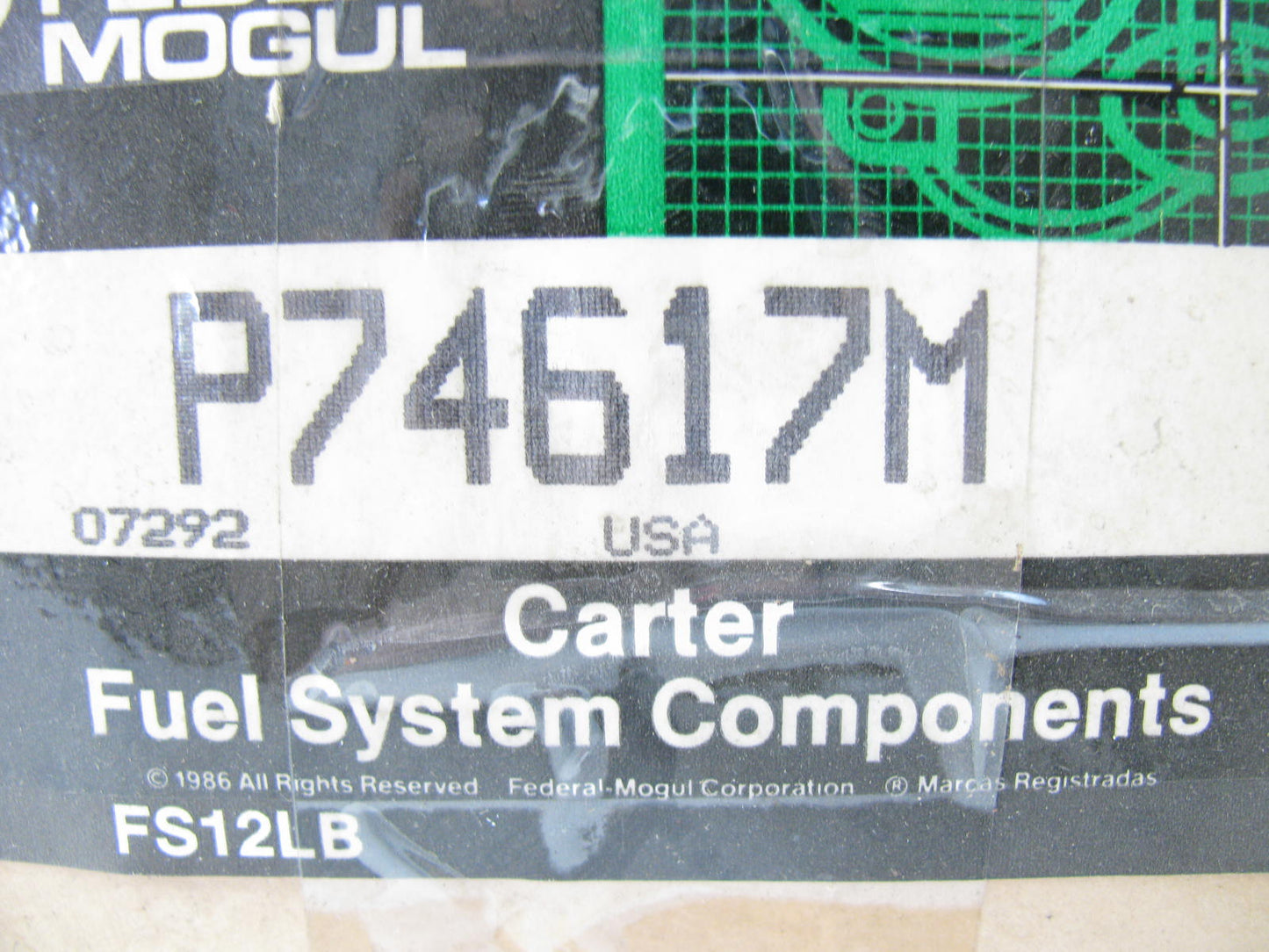 Carter P74617M Electric Fuel Pump Assembly