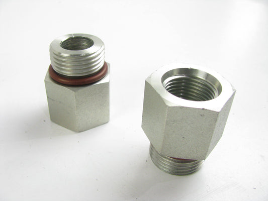 (10) NEW - OEM 6V7420 33.00mm Long Straight Adapter Hydraulic Fitting For CAT