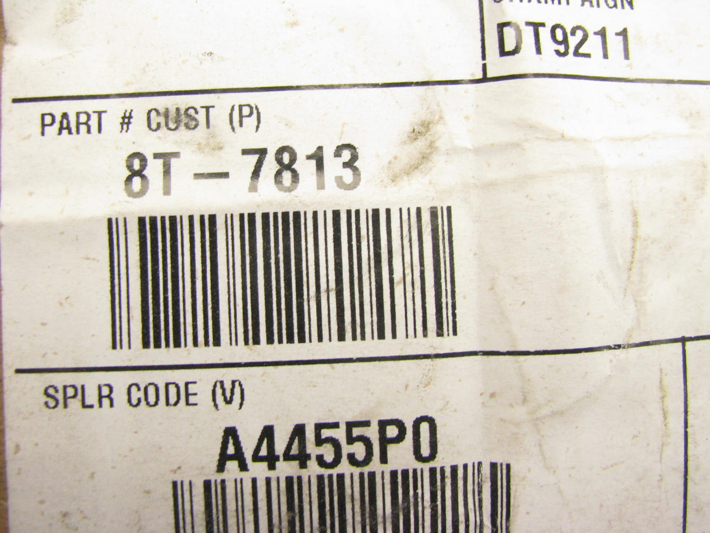 (10) NEW - OEM 8T-7813 Hydraulic Adapter Fitting, 1-7/16'' X 1-5/16''for CAT