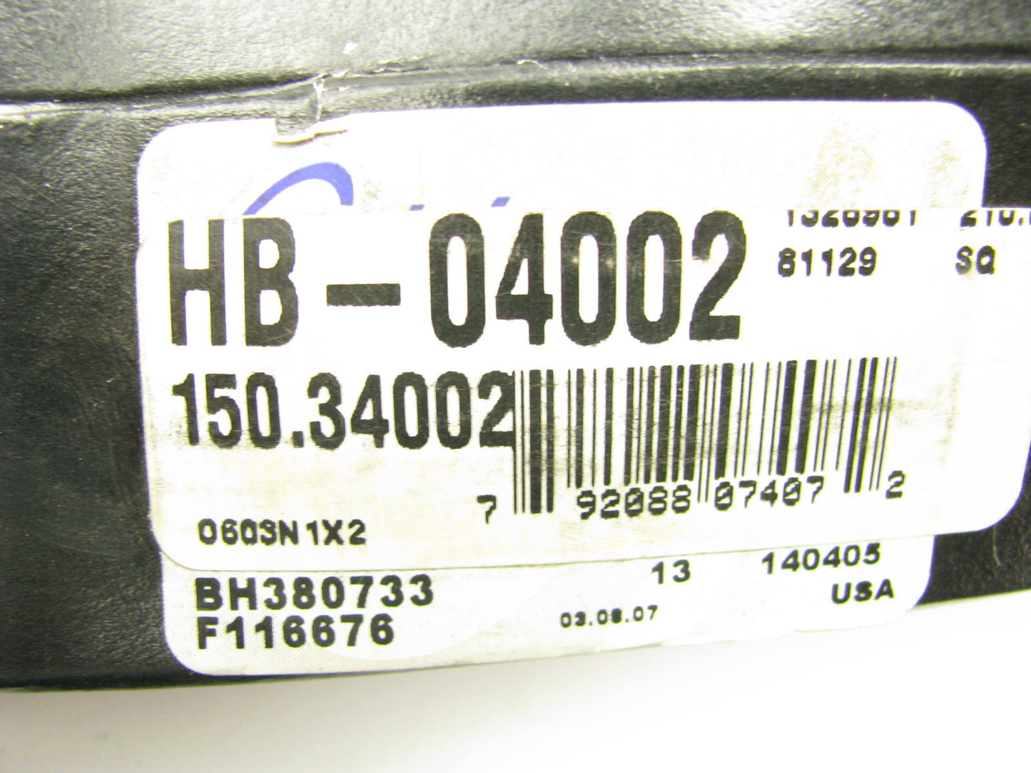 Centric 150-34002 Brake Hose - Front Left / Right