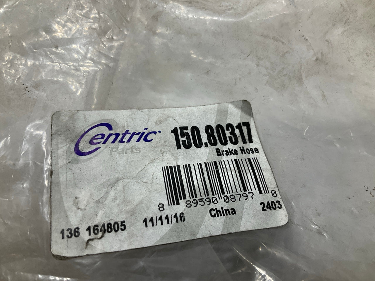 Centric REAR RIGHT Hydraulic Brake Hose For 2003-2009 C5500 Topkick/Kodiak