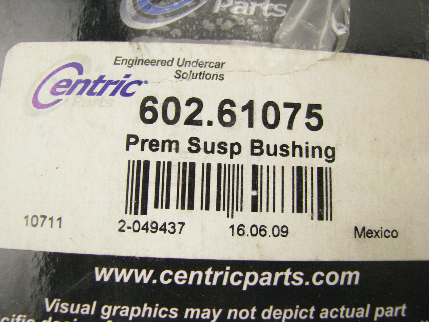 Centric 602-61075 FRONT LOWER REAR Suspension Control Arm Bushing