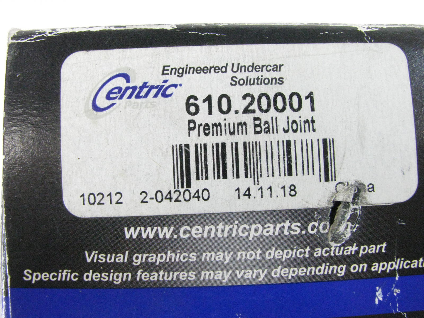 Centric 61020001 Ball Joint Front Upper