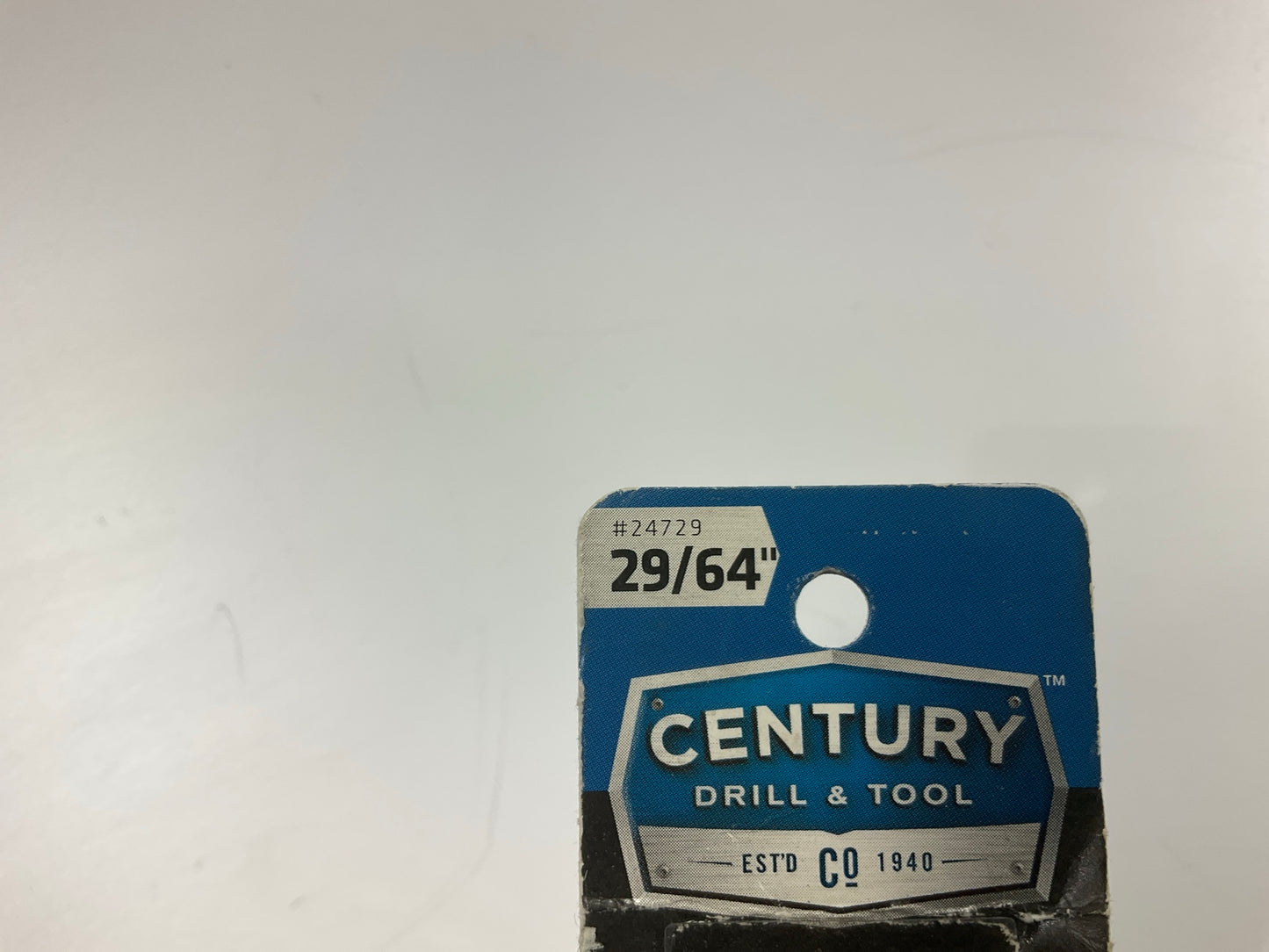 Century 24729 Pro Grade Black Oxide Drill Bit, 29/64'' X 3/8'' Reduced Shank