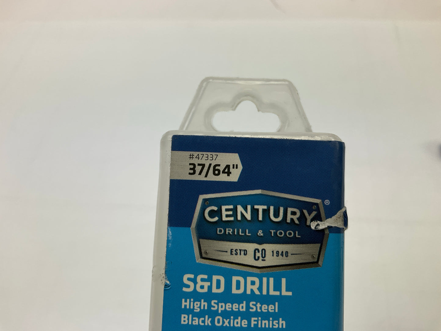 Century 47337 Silver & Deming Reduced Shank Drill Bit, 37/64''