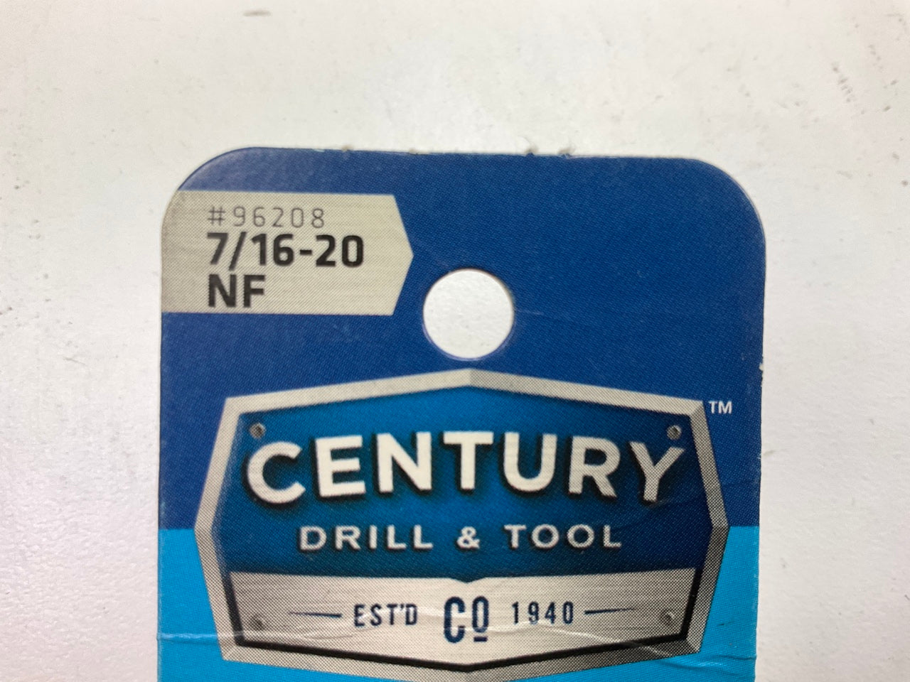 Century 96208 Fine Hexagon Die, 7/16-20 NC